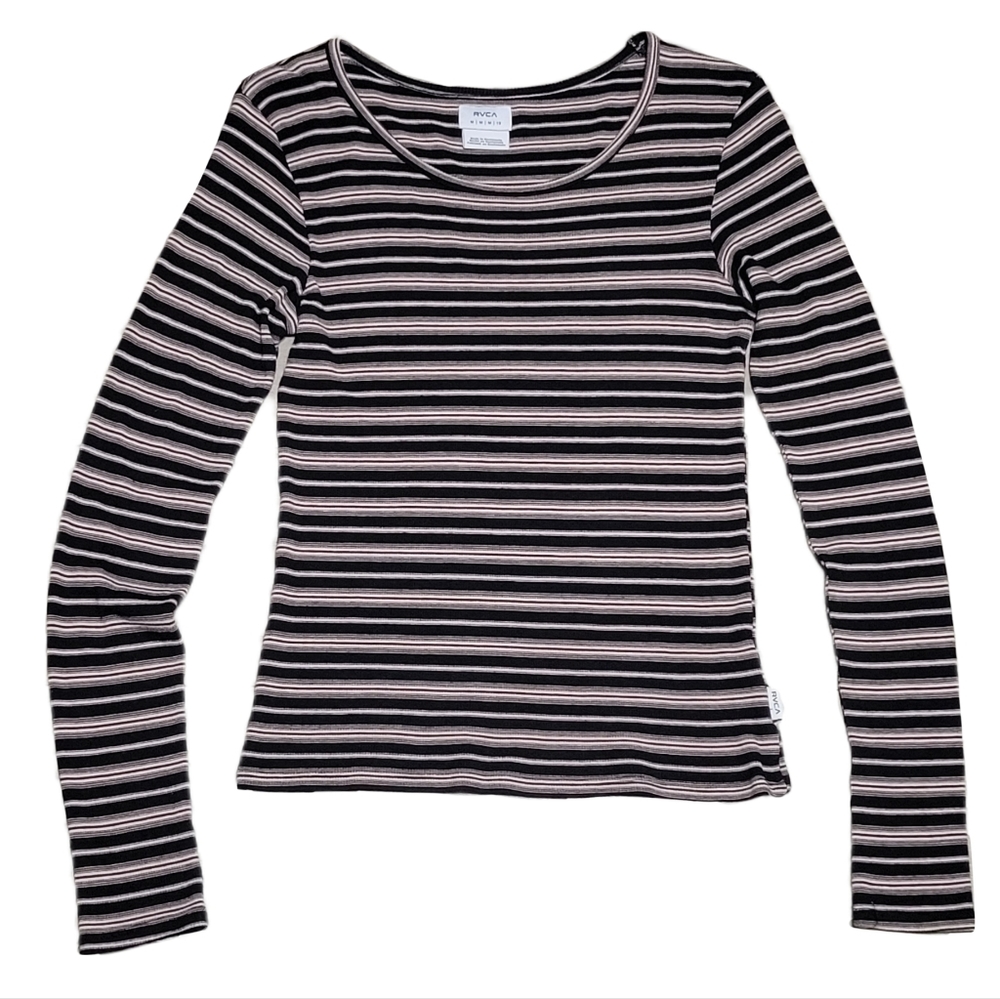 RVCA Striped Long-sleeve